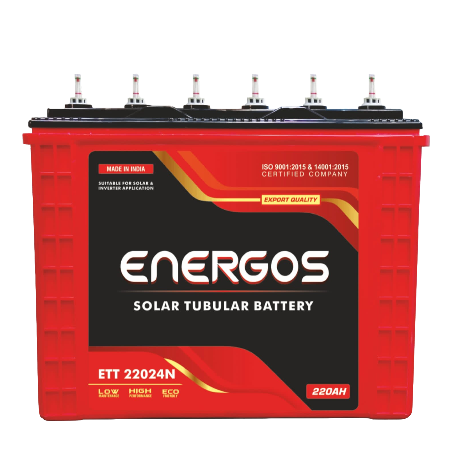 12v-120AH Energos Tubular Battery