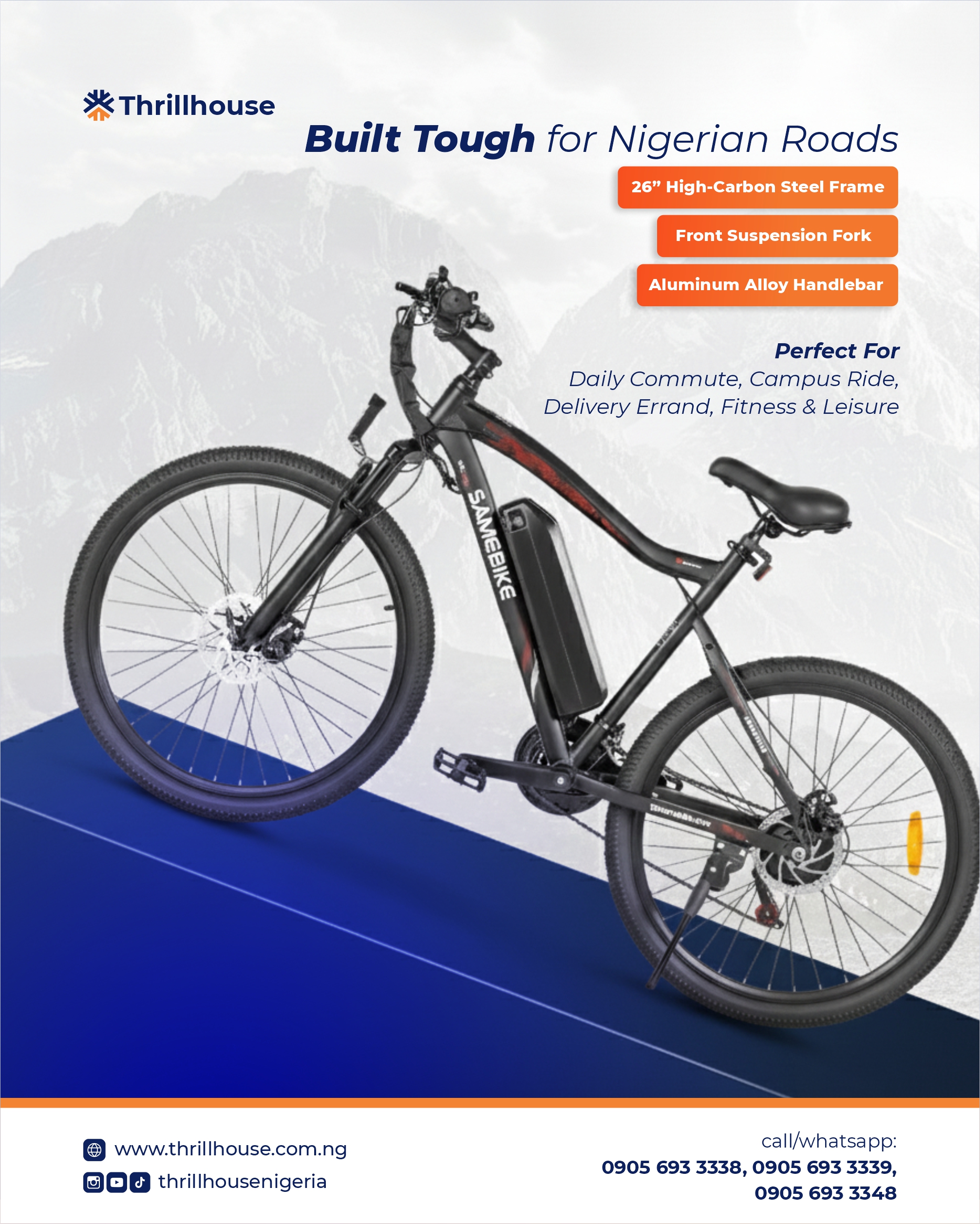 SY-26 Electric Mountain Bike - Image 3
